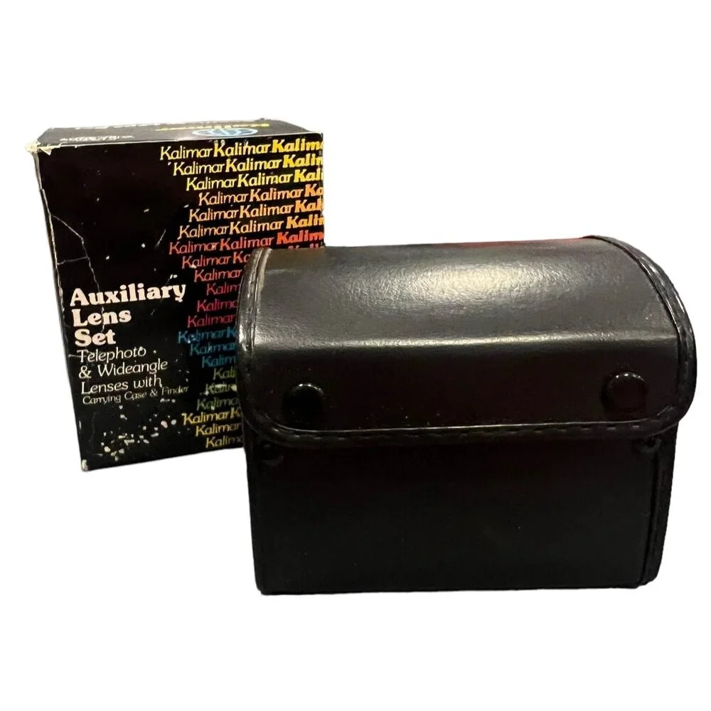 VTG Kalimar K180N New Cannon Sure Shot‎ Auxiliary Lens Set Telephoto & Wideangle